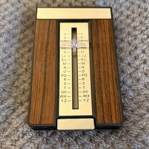 Vintage Pop-up Address Keeper